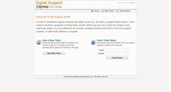 Desktop Screenshot of digitalsupportexpress.com